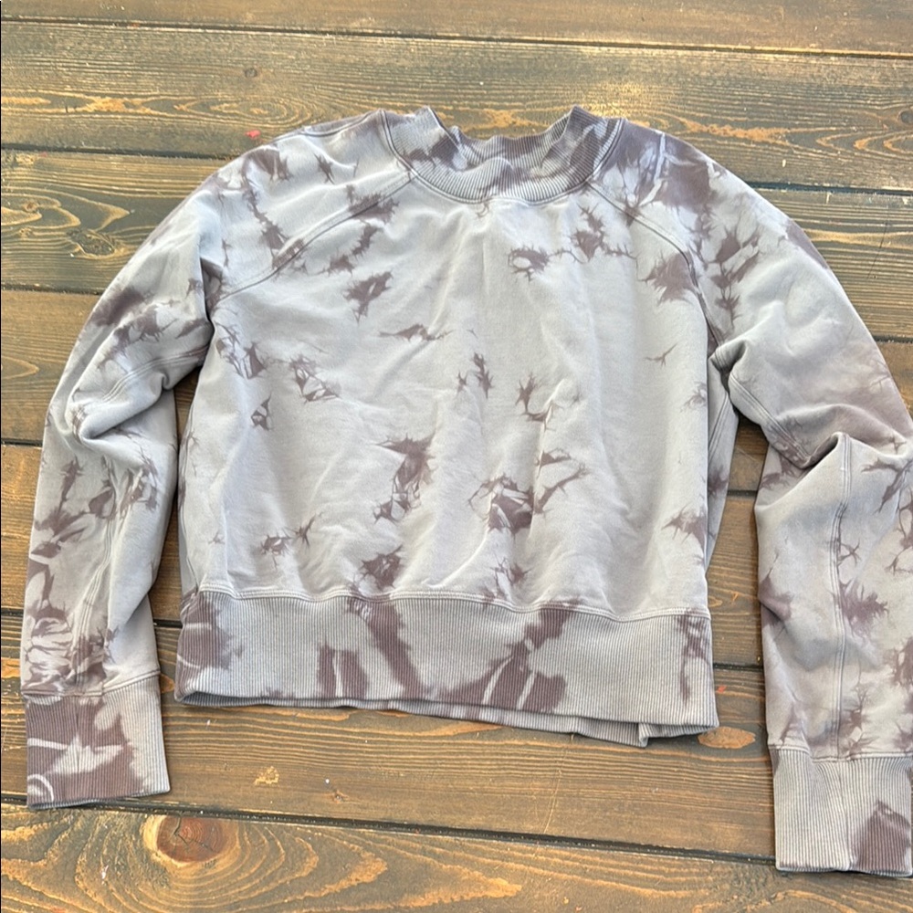 Purple Tie-Dye lululemon Sweatshirt